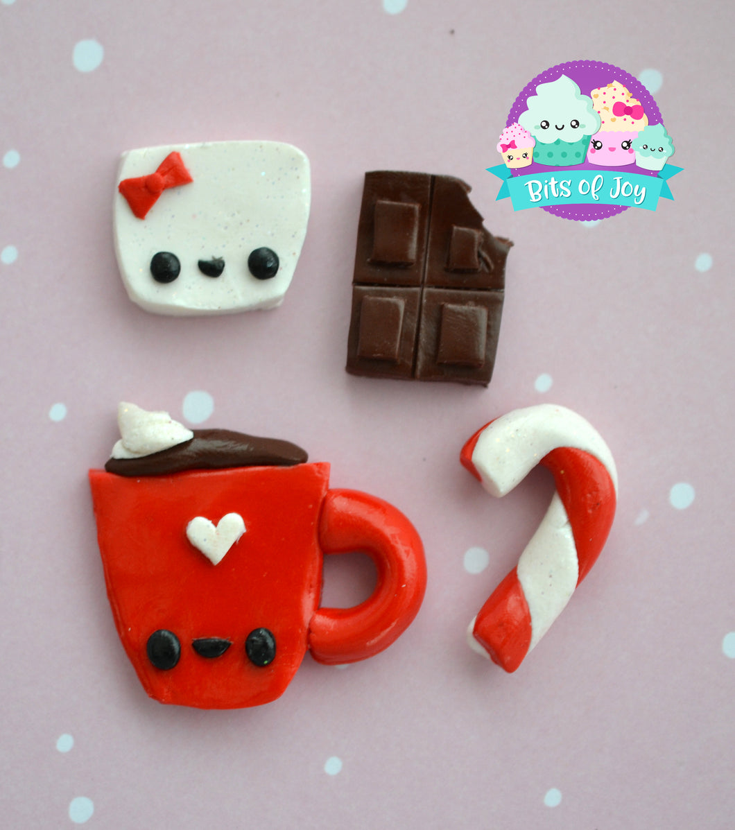 Holiday Hot Cocoa Magnet Set