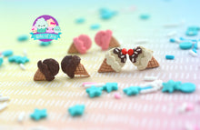 Load image into Gallery viewer, Cherry on Top Ice Cream Studs