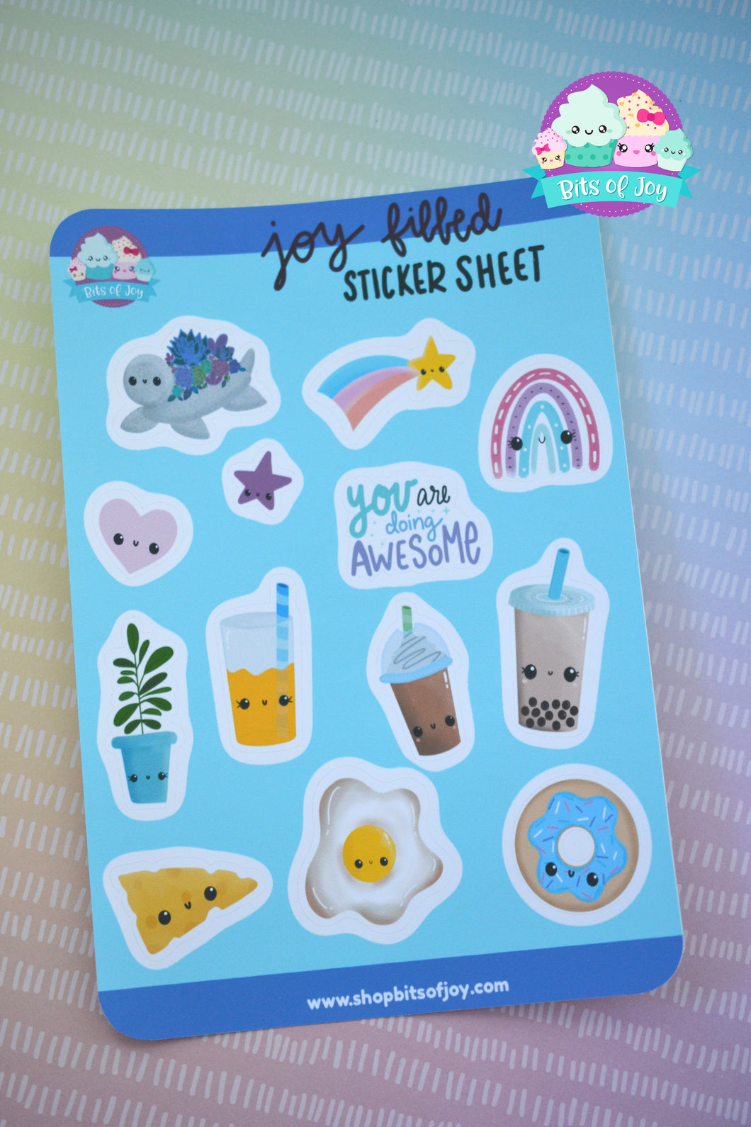Joy Filled Sticker Sheet