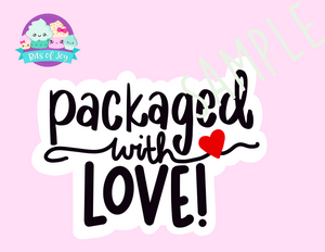 Packaged with Love Digital Sticker File