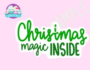Christmas Magic Digital Sticker File