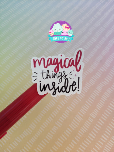 Magical Things Inside Digital Sticker File