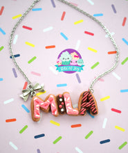 Load image into Gallery viewer, Custom Donut Name Necklace