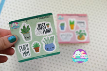 Load image into Gallery viewer, Plant Mini Sticker Sheet Samplers