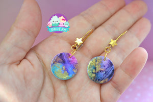 Magical Dreams Alcohol Ink Earrings