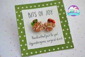 Gingerbread Studs-Several Styles!
