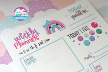 Load image into Gallery viewer, Bits of Joy Weekly Planner Notepad