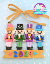 Load image into Gallery viewer, Nutcracker Family Ornament