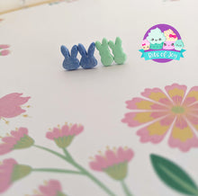 Load image into Gallery viewer, Easter Bunny Peep Studs
