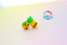 Load image into Gallery viewer, Pretty Awesome Pineapple Studs