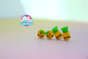 Pretty Awesome Pineapple Studs