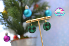 Load image into Gallery viewer, Buffalo Plaid Dangles-Two Shapes