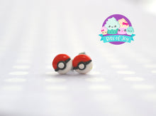 Load image into Gallery viewer, Pokeball Studs