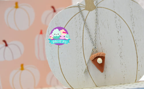 Pumpkin Pie Necklace