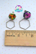 Load image into Gallery viewer, Custom Floral Metal Accent Studs