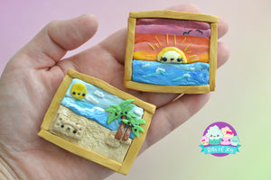 Miniature Framed Landscapes