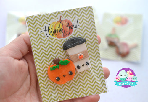 Pumpkin Duo Magnet Set