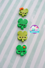 Load image into Gallery viewer, Shamrock Cutie Magnet or Pin