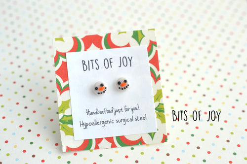Snowman Head Studs