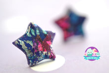 Load image into Gallery viewer, Alcohol Ink Star Studs