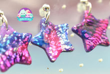 Load image into Gallery viewer, Superstar Alcohol Ink Star Studs