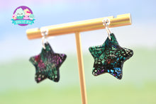 Load image into Gallery viewer, Superstar Alcohol Ink Star Studs