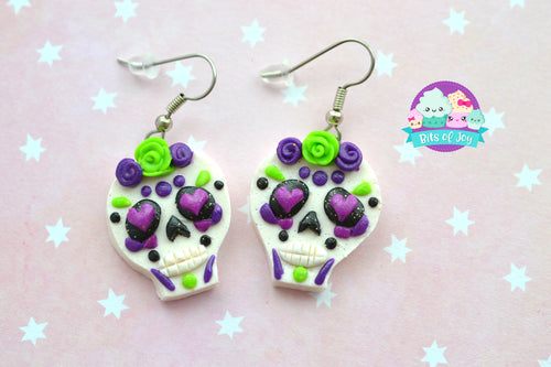 Sugar Skull Dangles