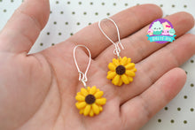 Load image into Gallery viewer, Sunflower Dangles