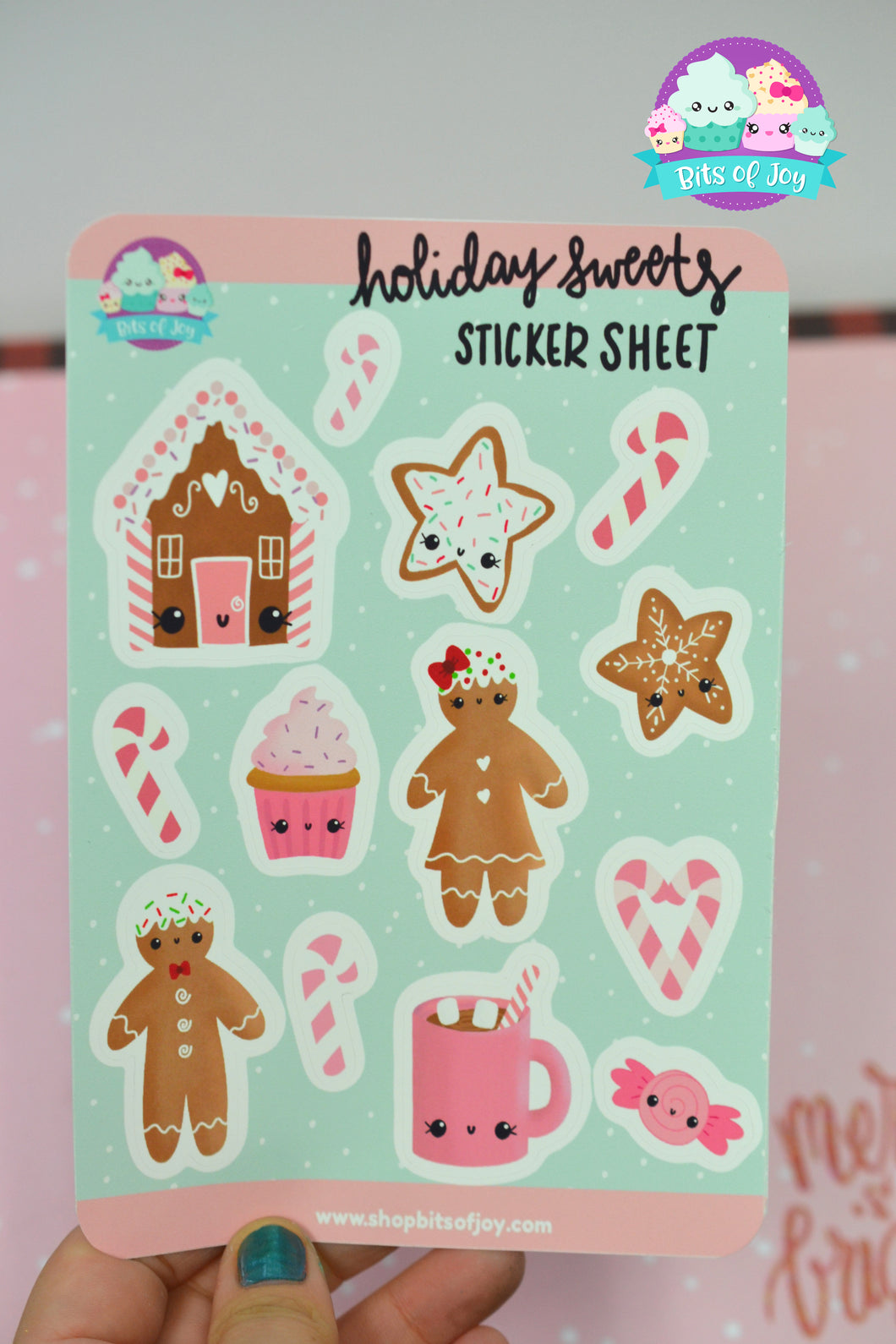 Holiday Sweets Sticker Sheet