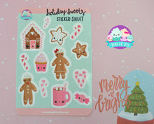 Load image into Gallery viewer, Holiday Sweets Sticker Sheet