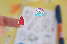 Load image into Gallery viewer, Color Your Own Type One Diabetes Awareness Sticker Sheet