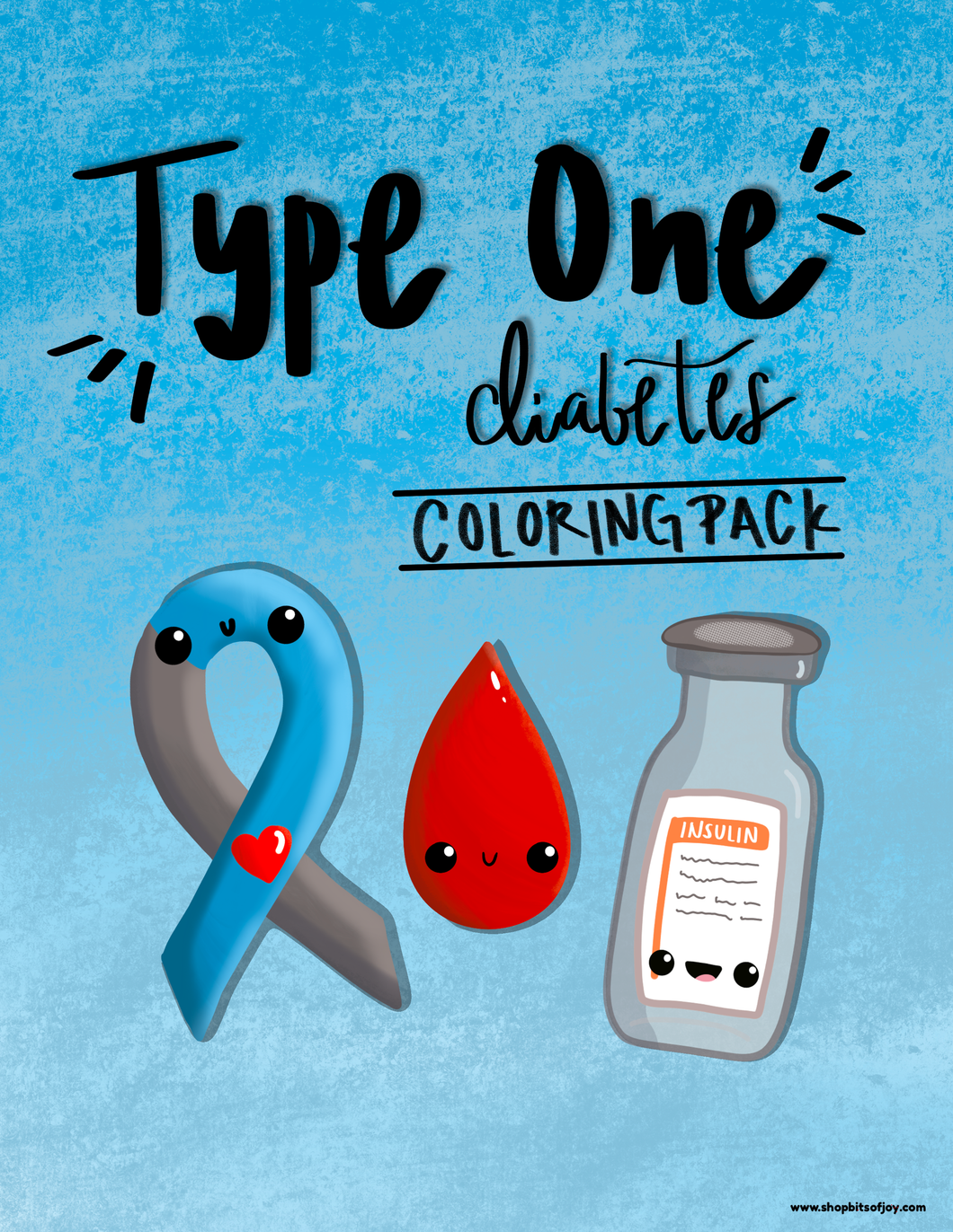 Type One Diabetes Coloring Pack-DIGITAL PRODUCT