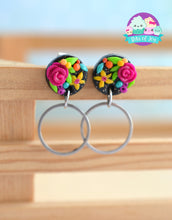 Load image into Gallery viewer, Custom Floral Metal Accent Studs