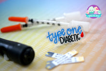 Load image into Gallery viewer, Type One Diabetic Medical Alert Acrylic Pin