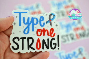 type one diabetes sticker