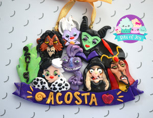 BESTSELLING Character Family Ornaments