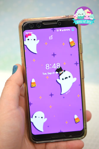 SquadGHOULS Halloween Themed Phone Wallpaper