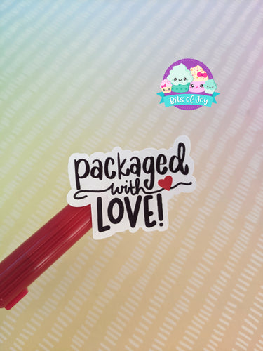 Packaged with Love Digital Sticker File