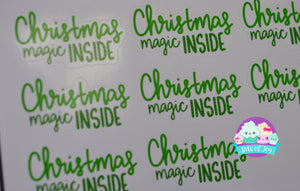 Christmas Magic Digital Sticker File