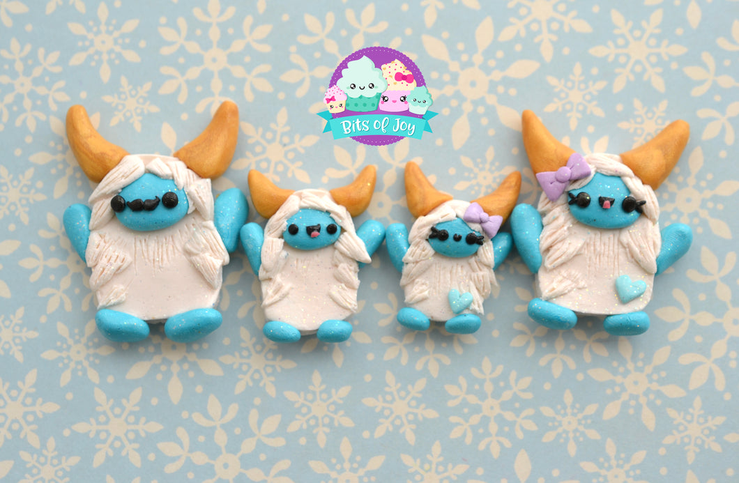 Yeti Family Magnet Set